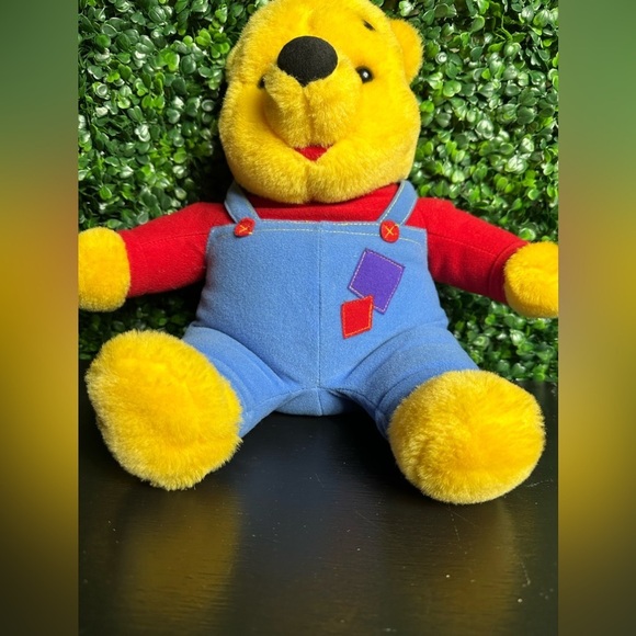 Vintage 1997 Mattel Disney Hug N Wiggle Giggle 12" Winnie The Pooh Talking plush - Picture 4 of 5